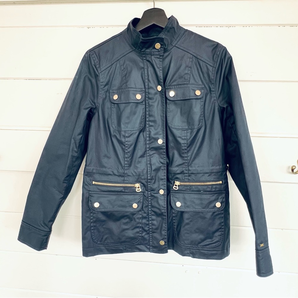 Tommy Hilfiger Navy Utility/ Rain Jacket. Size S.